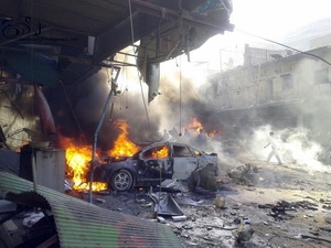 ເຫດວາງລະເບີດກໍ່ຄວາມລົ້ມຫາຍຕາຍຈາກ ຢ່າງໃຫຍ່ຫຼວງຢູ່ຊີຣີ